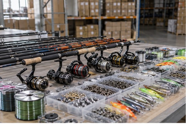 Carbon-Fiber Fishing Rods: A B2B Specification Guide product range arranged for wholesale buyer review
