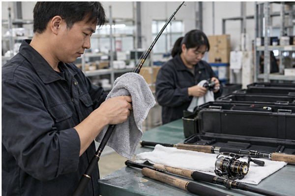 How Should Fishing Gear Be Cleaned, Lubricated, and Stored After Fishing? reviewed in a Shenzhen fishing-tackle factory