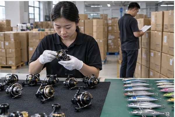 Which Factors Drive Price Differences, Sample Checks, and Inspection Points for Fishing Gear? reviewed in a Shenzhen fishing-tackle factory