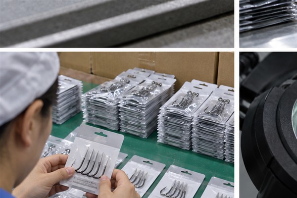 Custom Fishing Hook Packaging: Cards, Counts and Protection product details and components shown for comparison