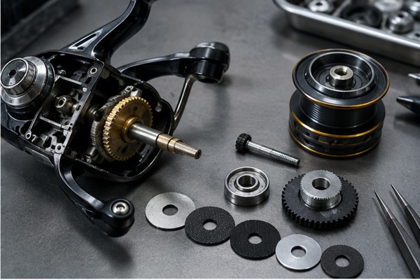 Fishing Reel Line Capacity and Retrieve Rate: Buyer Guide product details and components shown for comparison