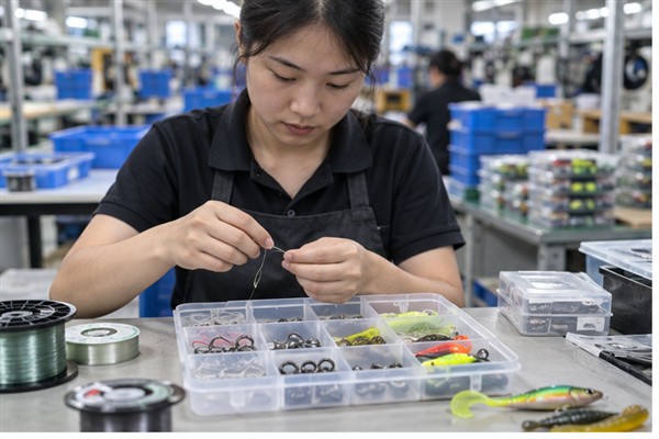 How Should Beginners Choose Fishing Tackle? reviewed in a Shenzhen fishing-tackle factory